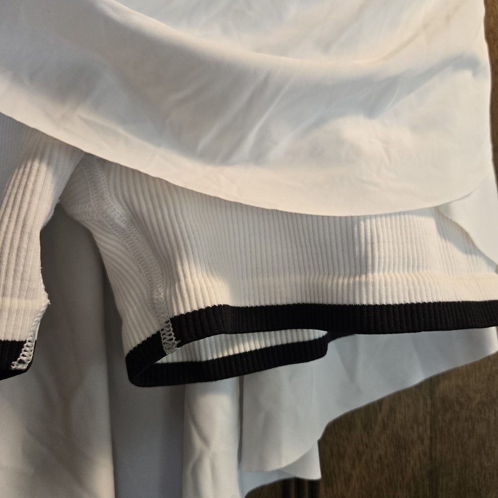 All in Motion White Skirt with Black Accents - Picture 2 of 4